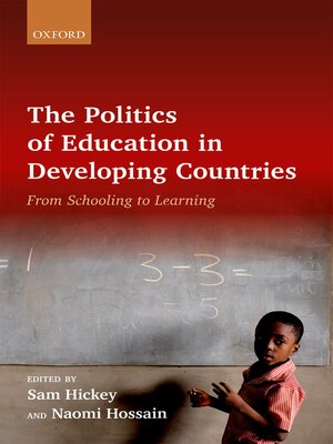 cover image of The Politics of Education in Developing Countries